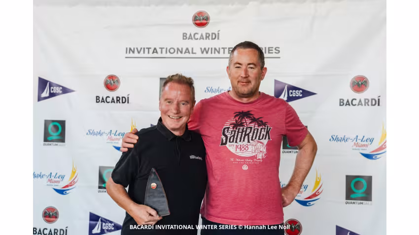 Stuart Simpson - Team BARBARIANS (GBR) with Freddie Kemp - Bacardi Winter Series Event 2 January 2024