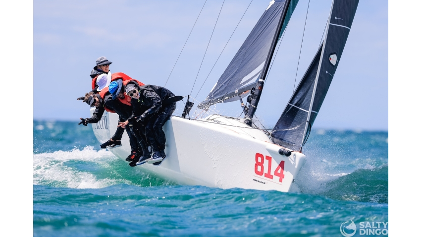 ACCRU AUS814 of Kevin Nixon - 2024 Australian Melges 24 Nationals - Geelong