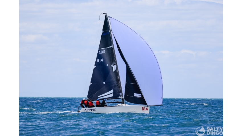 ACCRU AUS814 of Kevin Nixon - 2024 Australian Melges 24 Nationals - Geelong