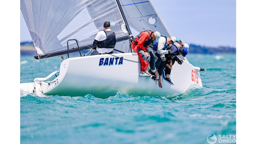 BANTA AUS679 of Chris Links - 2024 Australian Melges 24 Nationals - Geelong