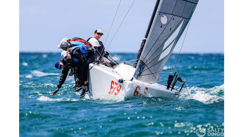 BANTA AUS679 of Chris Links - 2024 Australian Melges 24 Nationals - Geelong