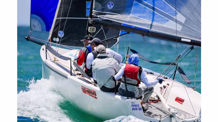 NO MERCY AUS807 of Burke Melia - 2024 Melges 24 Australian Nationals