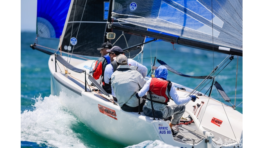 NO MERCY AUS807 of Burke Melia - 2024 Melges 24 Australian Nationals