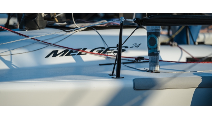 Melges 24 boats in Middelafrt