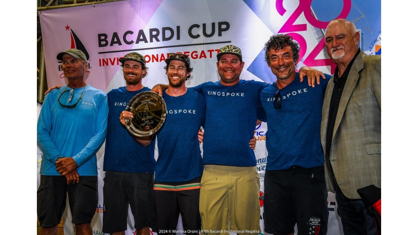 KINGSPOKE USA820 of Bora Gulari with Norman Berge / Nick Ford / RJ Porter / Charlie Smythe - Bacardi Invitational Regatta 2024