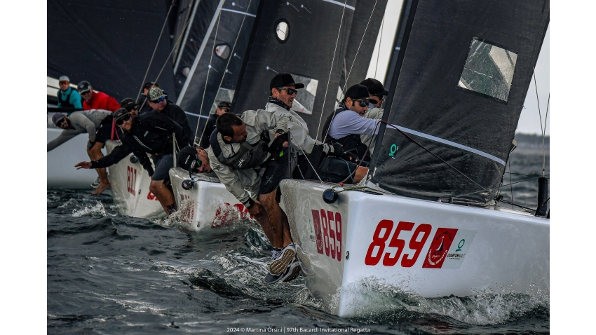 GER859 Nefeli of Peter Karrie with Alessandro Franci, Niccolò Bianchi, Saverio Cigliano and Alessandro Saettone - Bacardi Cup Invitational Regatta 2024