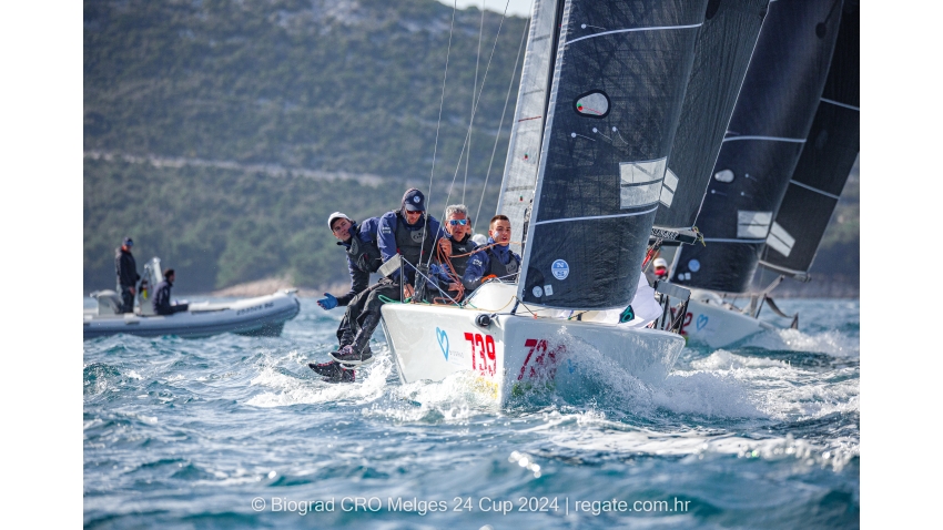 Panjic CRO739 of Luka Sangulin - CRO Melges 24 Cup 2024 Biograd