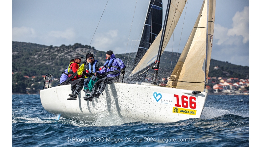 Hakuna Matata CRO166 of Luka Smrkinic - CRO Melges 24 Cup 2024 Biograd