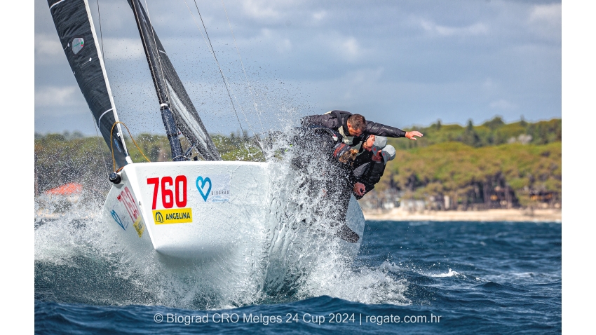 Universitas Nova CRO567 of Ivan Kljakovic Gaspic - CRO Melges 24 Cup 2024 Biograd