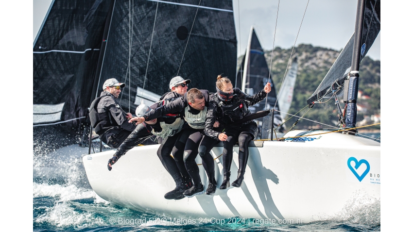 Universitas Nova CRO567 of Ivan Kljakovic Gaspic - CRO Melges 24 Cup 2024 Biograd