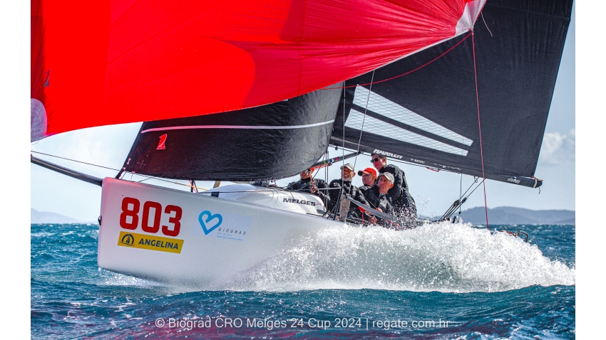 Point One CRO803 of Karlo Kuret - CRO Melges 24 Cup 2024 Biograd