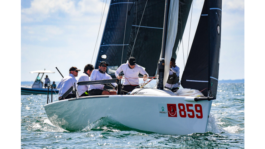 NEFELI GER859 of Peter Karrie with Alessandro Franci / Niccolò Bianchi / Saverio Cigliano / Alessandro Saettone - Bacardi Invitational Regatta 2024