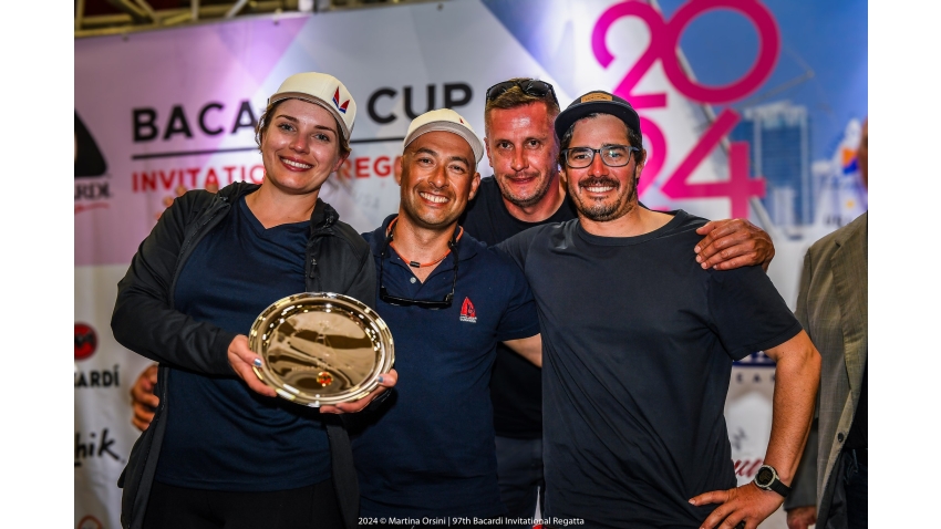 Surprise CAN629 of Dan Berezin with Alex Kapustin / Misha Mayevsky / Tamara Moskaliuk / Federico Donzino - Bacardi Invitational regatta 2024