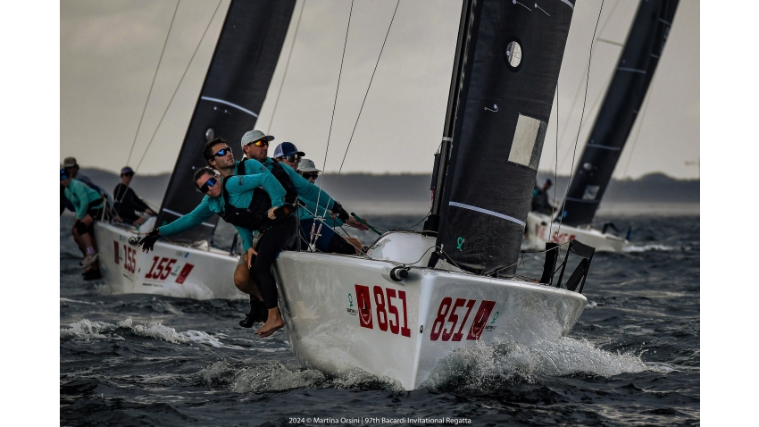 USA851 Monsoon of Bruce Ayres with Thomas Dietrich, Edward Hackney, Pearl Lattanzi and Jeremy Wilmot - Bacardi Invitational Regatta 2024