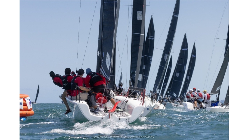 Gamecock USA811 of Peter McClennen - 2022 Melges 24 Worlds Ft. Lauderdale