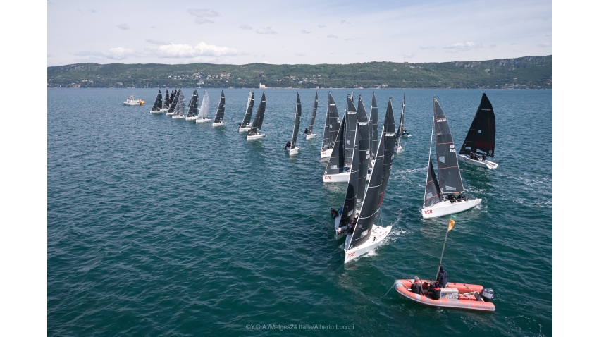 Melges 24 European Sailing Series 2024 in Trieste, Italy