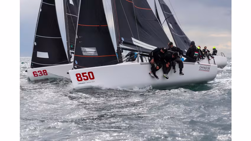 Chinook (HUN850) of Akos Csolto - Melges 24 European Sailing Series 2024 in Trieste, Italy 