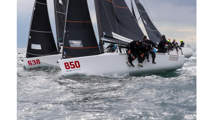 Chinook (HUN850) of Akos Csolto - Melges 24 European Sailing Series 2024 in Trieste, Italy 