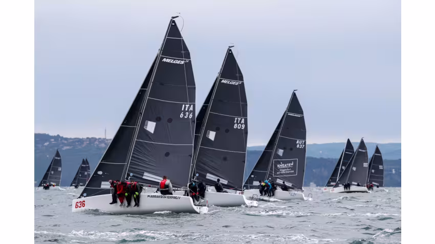 Melges 24 fleet - Melges 24 European Sailing Series 2024 in Trieste, Italy