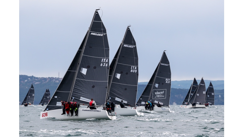 Melges 24 fleet - Melges 24 European Sailing Series 2024 in Trieste, Italy