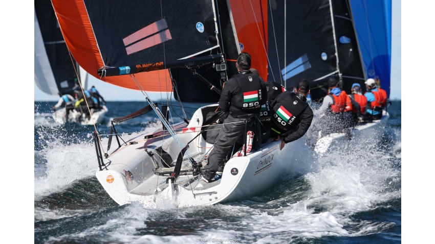 Chinook (HUN850) of Akos Csolto - Melges 24 European Sailing Series 2024 in Trieste, Italy