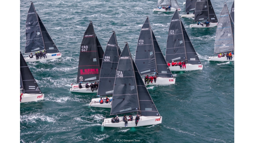 Melges 24 fleet - Melges 24 European Sailing Series 2024 in Trieste, Italy