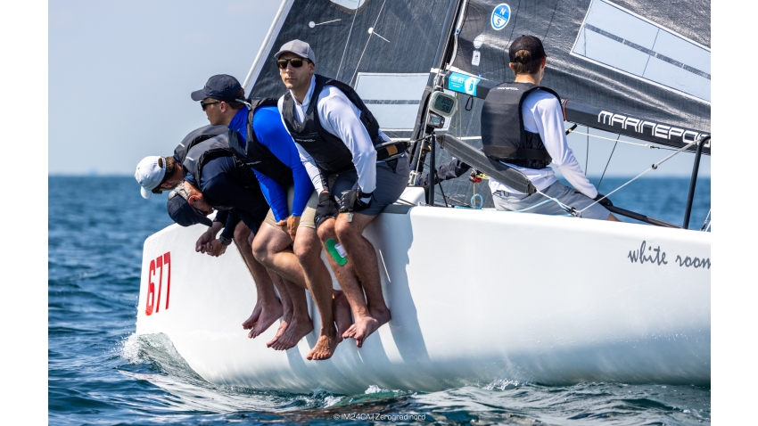 White Room  (GER677) of Michael Tarabochia - Melges 24 European Sailing Series 2024 - Portoroz, Slovenia