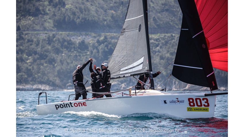Point One (CRO) of Karlo Kuret - CRO Melges 24 Cup 2024