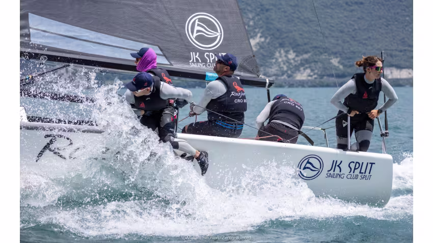 Razjaren (CRO) of Lukasz Podniesinski with Ante Cesic at the helm -