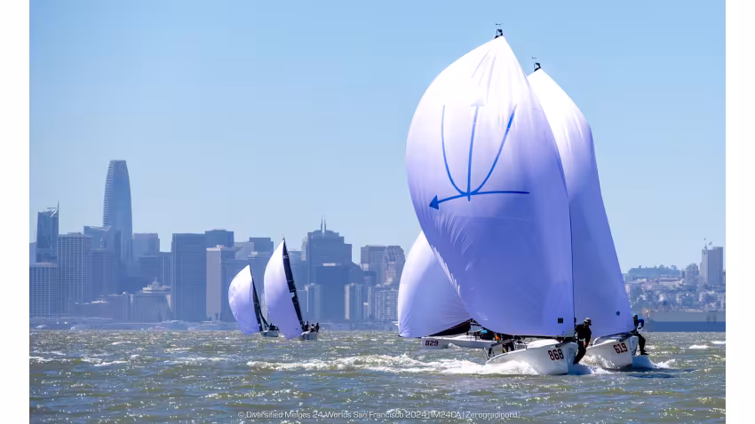 Don Wilson's CONVEXITY USA868 - 2024 Diversified Melges 24 Worlds 2024 San Francisco