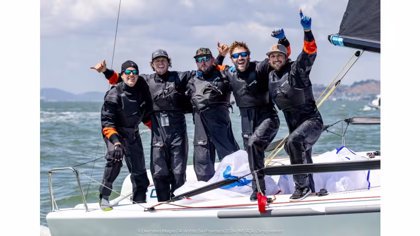 Don Wilson's CONVEXITY USA868 - 2024 Diversified Melges 24 Worlds San Francisco