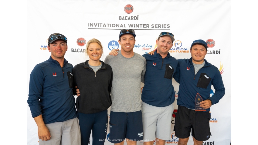 Harry Melges IV and team ZENDA EXPRESS USA - Bacardi Invitational Winter Series 2024-2025 Event 2