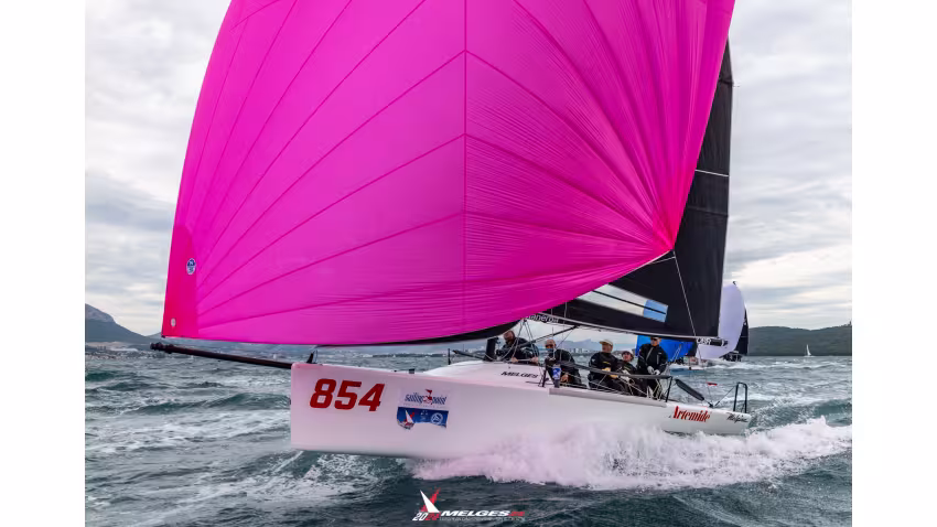 Paolo Brescia's Melgina ITA854 - Melges 24 European Championship 2024 Split, CRO