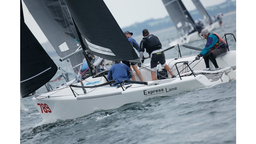 Frank Davenport on Express Lane - 2022 Melges 24 Nationals