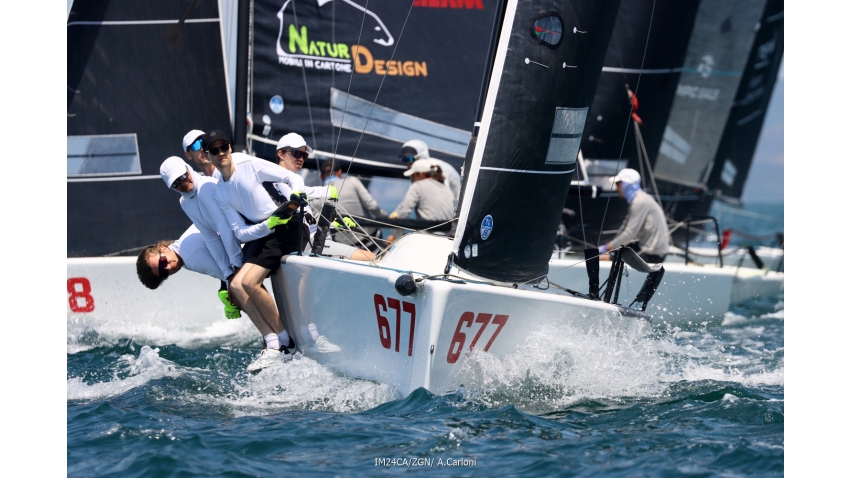 Michael Tarabochia's White Room GER677 - 2025 Melges 24 European Sailing Series - 2025 Trofeo Gaudi - Monfalcone, Italy