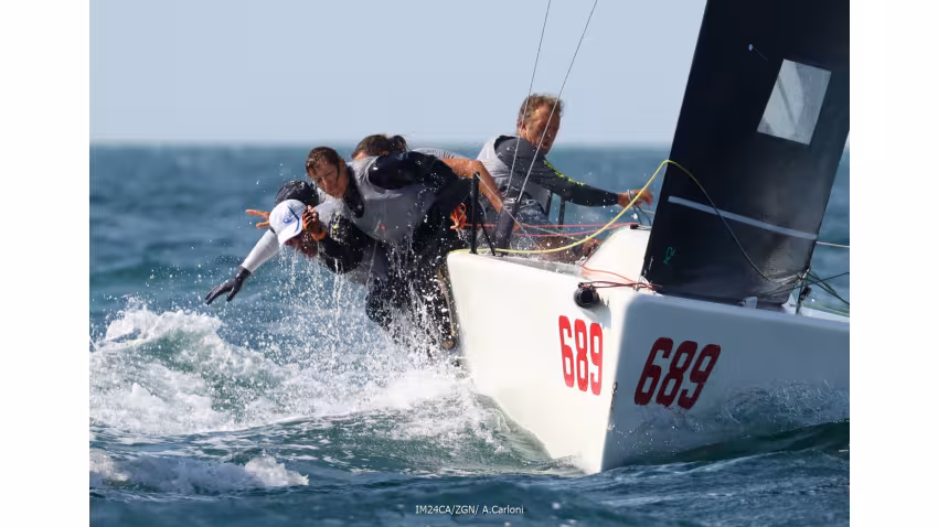 Michele Paoletti's Strambapapa ITA689 - 2025 Melges 24 European Sailing Series - 2025 Trofeo Gaudi - Monfalcone, Italy