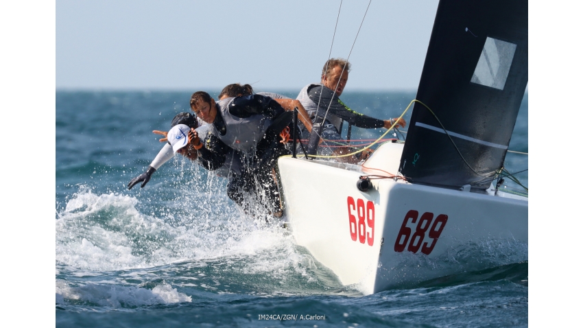 Michele Paoletti's Strambapapa ITA689 - 2025 Melges 24 European Sailing Series - 2025 Trofeo Gaudi - Monfalcone, Italy