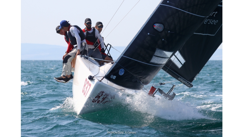 Helmut Gottwald's Orca AUT837 - 2025 Melges 24 European Sailing Series - 2025 Trofeo Gaudi - Monfalcone, Italy