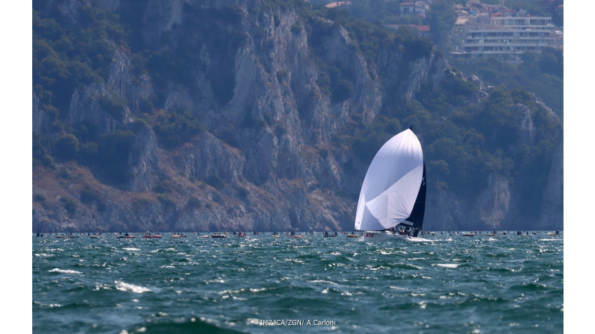 Peter Karrie's team Nefeli GER673 - 2025 Melges 24 European Sailing Series - 2025 Trofeo Gaudi - Monfalcone, Italy
