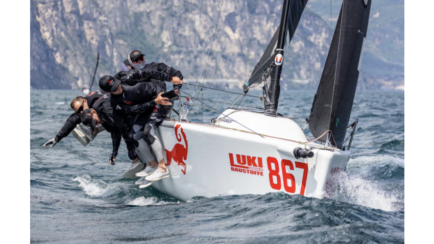 Razjaren&nbsp;(CRO867), skippered by&nbsp;Ante Cesic