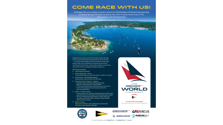 2026 Melges 24 Worlds promotion