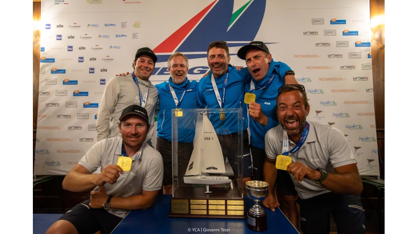 NEFELI GER673 - Melges 24 World Champion 2025 -  Peter Karrie, with Alessandro Franci, Niccolò Bianchi, Saverio Cigliano, and Karlo Hmeljak, supported by coach Simon Sivitz Kosuta