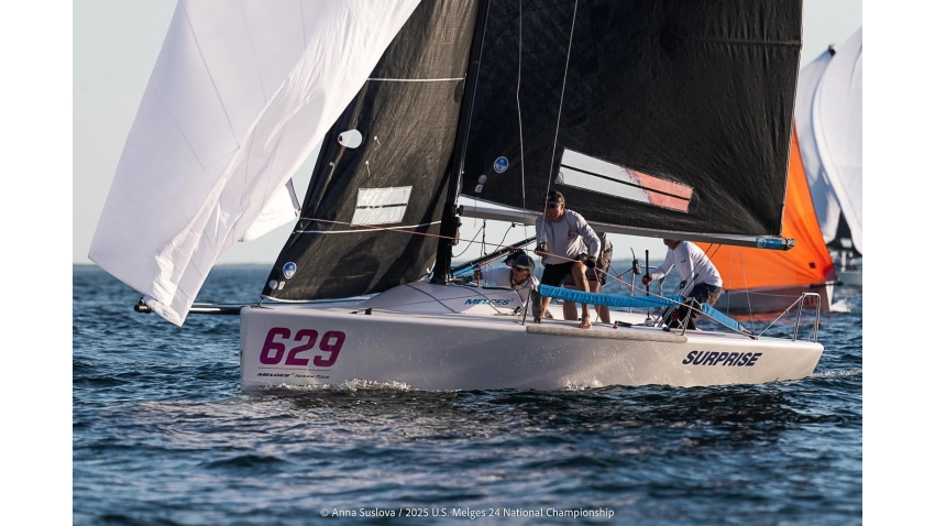 SURPRISE (CAN629) by Dan Berezin - Melges 24 U.S. National Championship 2025 - Pensacola, FL, USA