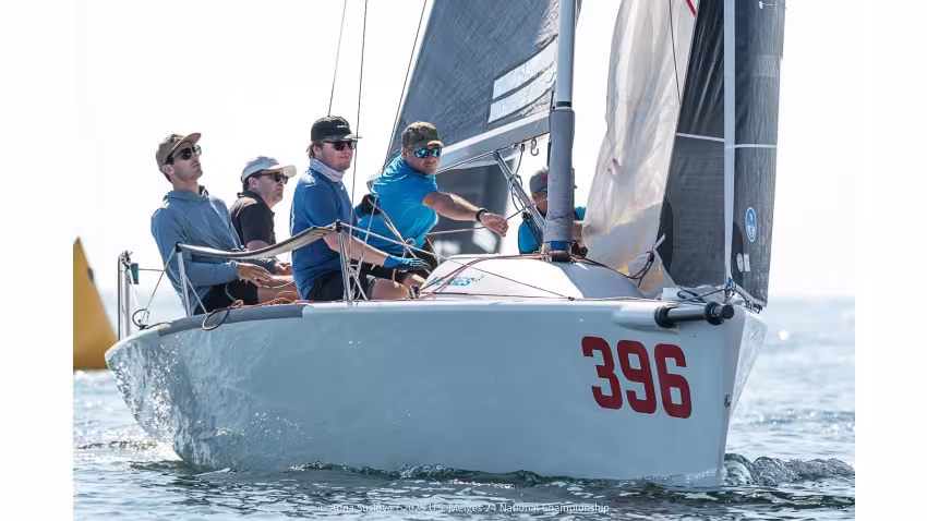 WOMBMATES RACING (USA396) by John Shockey - Melges 24 U.S. National Championship 2025 - Pensacola, FL, USA