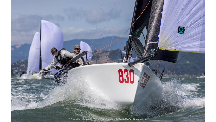 STRAIGHTARROW (USA) by Chelsea Simms and George Peet - the local power behind the organisation of the Melges 24 Worlds 2026 © Melges 24 World Championship 2024 - San Francisco, CA, USA