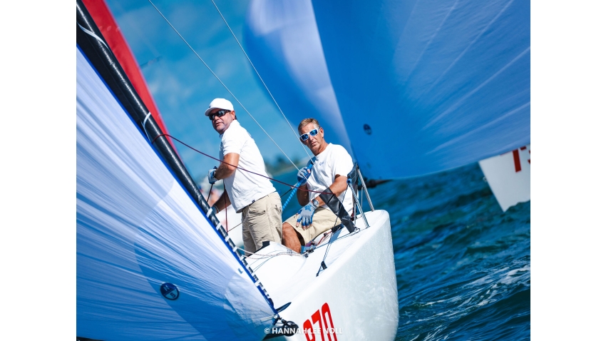 Drew Freides' PACIFIC YANKEE USA870 with Manu Weiller, Charlie Smythe, Mark Ivey and Alec Anderson - Melges 24 North American Championship 2025, Bacardi Winter Series 2026 Event No 1 - Miami, FL, USA