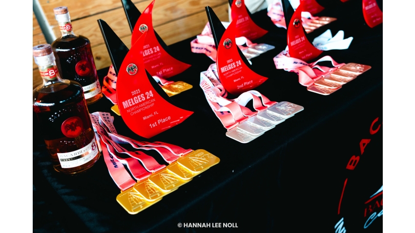 Awards and medals - Melges 24 North American Championship 2025, Bacardi Winter Series 2026 Event No 1 - Miami, FL, USA