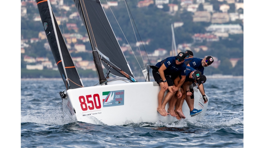 CHINOOK HUN850 by Akos Csolto - Melges 24 World Championship 2025 Trieste, Italy
