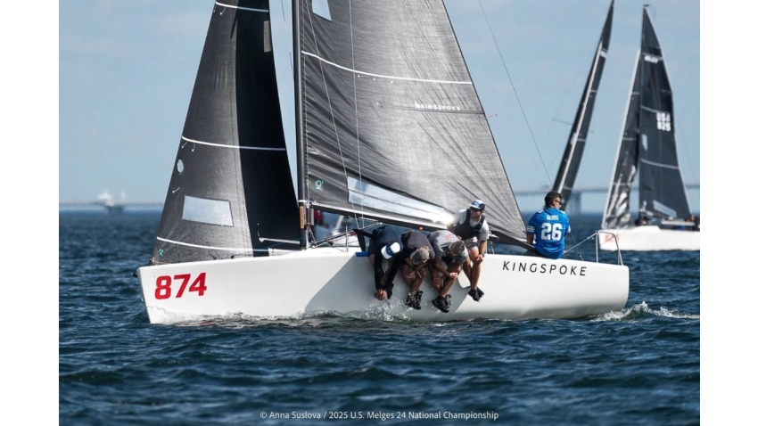 Bora Gulari's team on MAVI (USA)  - Melges 24 U.S. National Championship 2025 - Pensacola, FL, USA