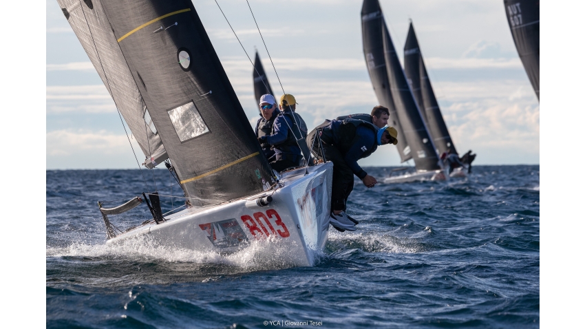 PANJIC CRO803 by Luka Šangulin - Melges 24 World Championship 2025 Trieste, Italy 